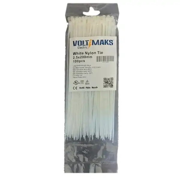 بست کمربندی ولتي مكس مدل 20s بسته 100 عددی