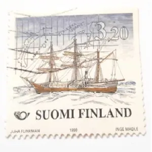 تمبر یادگاری مدل کشتی کد 1998