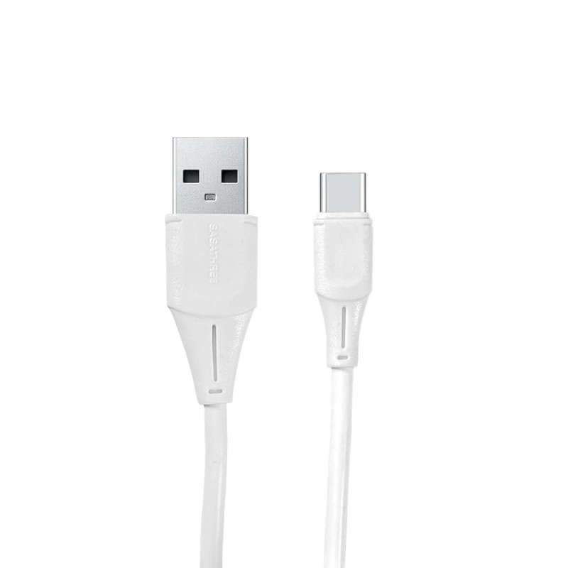 کابل تبدیل USB به USB-C ساساتیری مدل S01T طول 1 متر