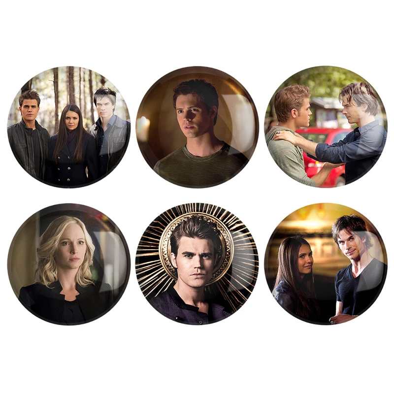 مگنت خندالو طرح سریال خاطرات یک خون آشام The Vampire Diaries کد 1475B مجموعه 6 عددی