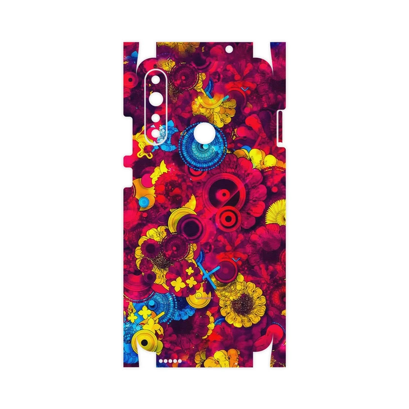 برچسب پوششی ماهوت مدل Vector Flower Garden Digital Art-FullSkin مناسب برای گوشی موبایل جی پلاس P10 Plus