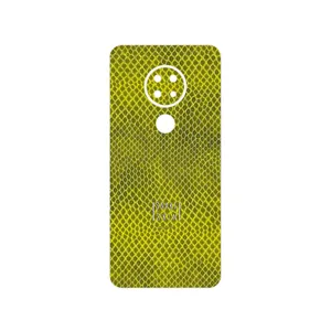 MAHOOT Yellow Snake Skin Cover Sticker for Nokia 6.2