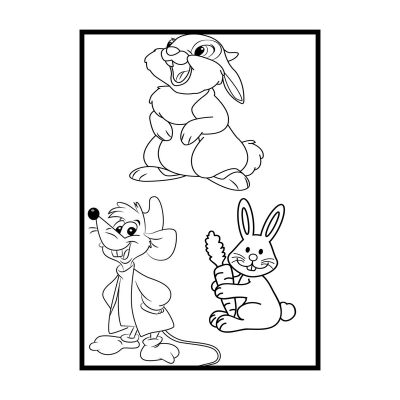 مقوا رنگ آمیزی مدل CHB105 سایز 21×15 سانتی متر مجموعه 3 عددی