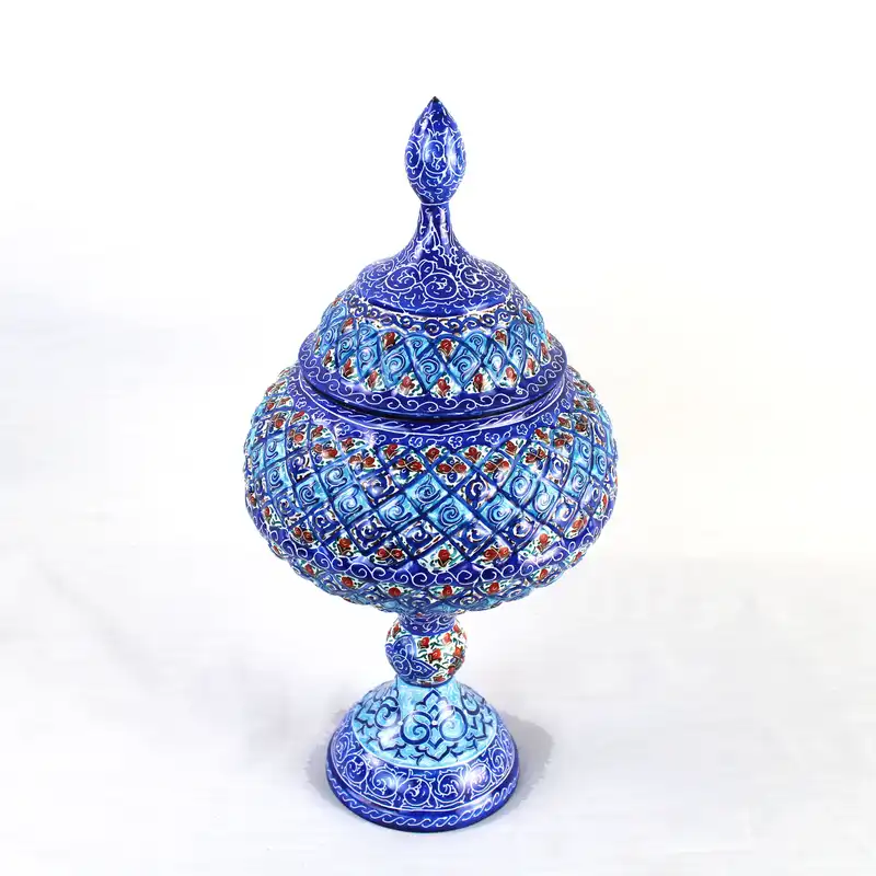 شکلات خوری میناکاری مدل شمس کد s25