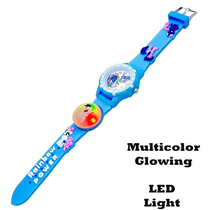ساعت مچی عقربه ای بچگانه مدل چراغدار بند سیلیکونی ضد حساسیت طرح یونیکورن اسب تک شاخ کد 4 ساعت مچی عقربه ای بچگانه مدل چراغدار بند سیلیکونی ضد حساسیت طرح یونیکورن اسب تک شاخ کد 4