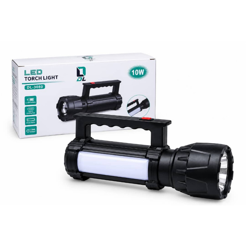 نور افکن دستی شارژی دریم لایت مدل DL-3080 با نور مهتابی