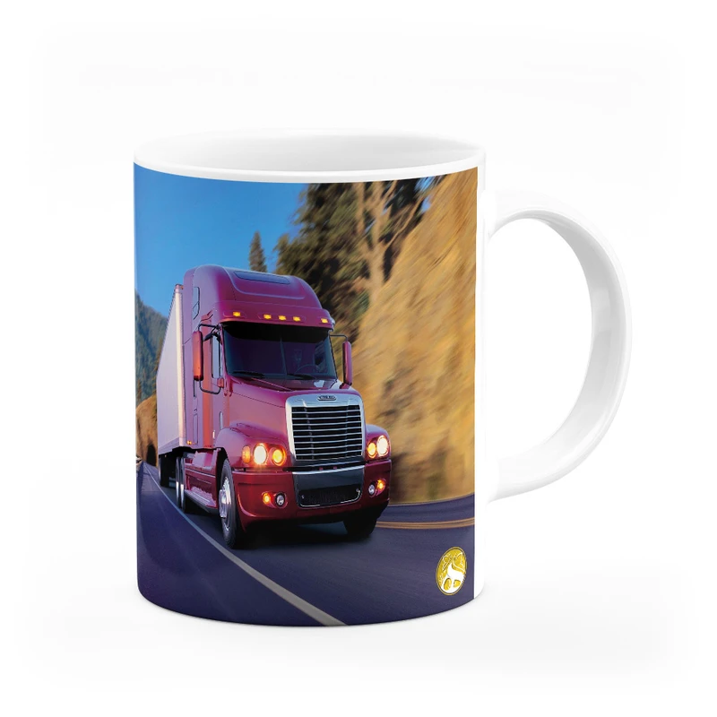 ماگ هومرو طرح کامیون FREIGHTLINER CASCADIA مدل MG9736