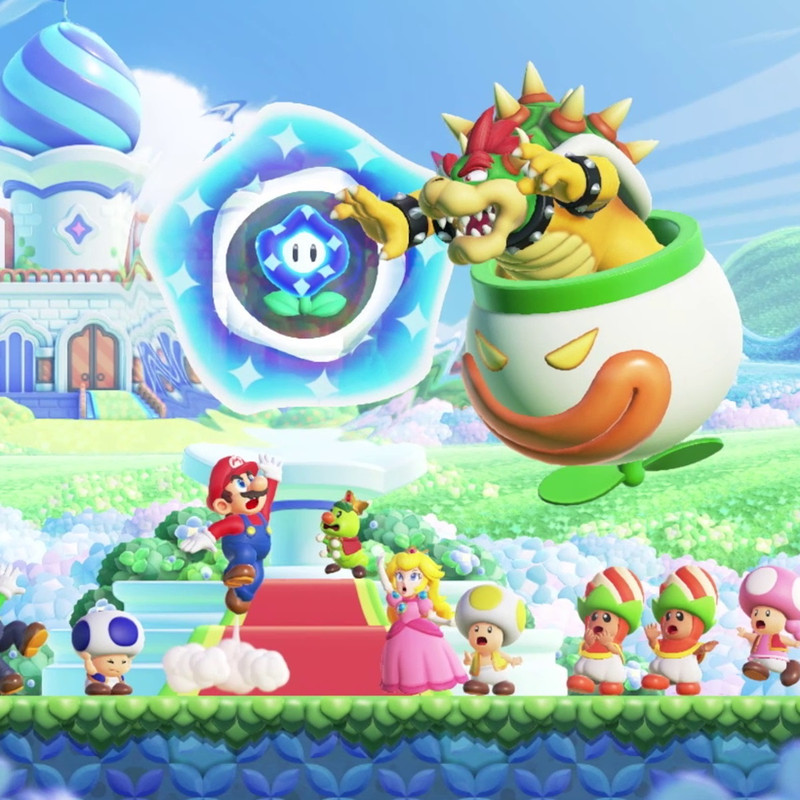 بازی نینتندو مدل Super Mario bros wonder