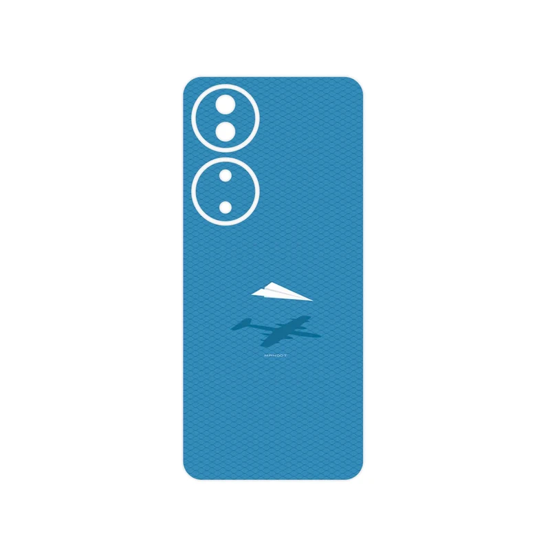 برچسب پوششی ماهوت مدل Minimal Paper Airplane مناسب برای گوشی موبایل آنر X7b