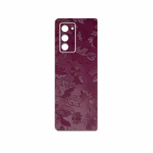 MAHOOT Red-Wildflower Cover Sticker for Samsung Galaxy Z FOLD 2