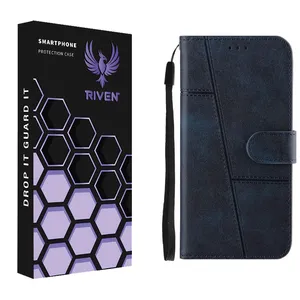 کیف کلاسوری ریون مدل SAT مناسب برای گوشی موبایل سامسونگ Galaxy S25 ULTRA به همراه به بند آویز