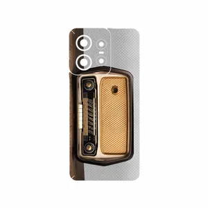 MAHOOT Radio Nostalgia Cover Sticker for Motorola Edge 50 Pro