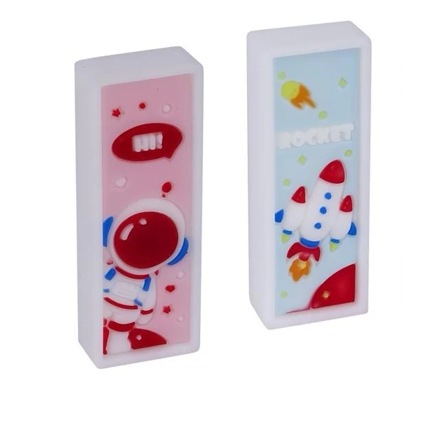 پاک کن مدل کیوت فانتزی فضانورد کد 1169 مجموعه دو عددی