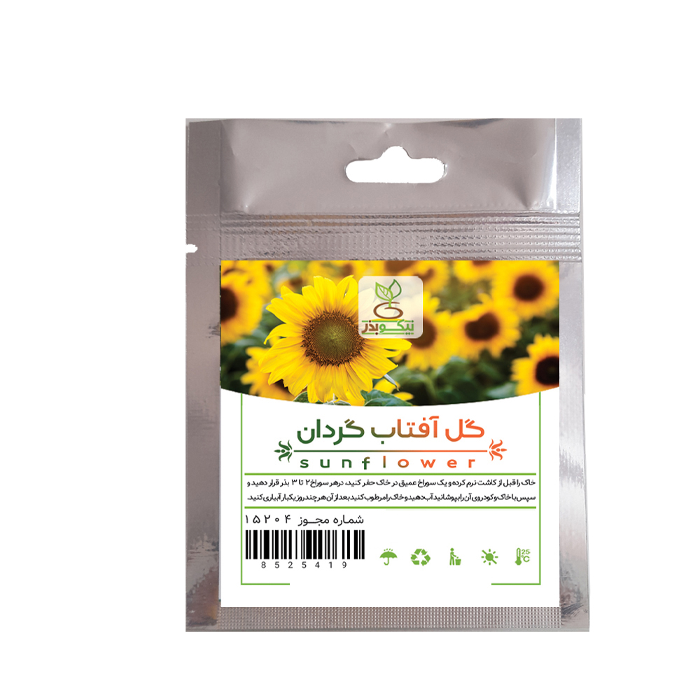 بذر تخم آفتابگردان نیکوبذر کد 1390