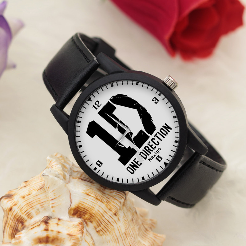 ساعت مچی عقربه ای ناکسیگو طرح One Direction کد LF4218