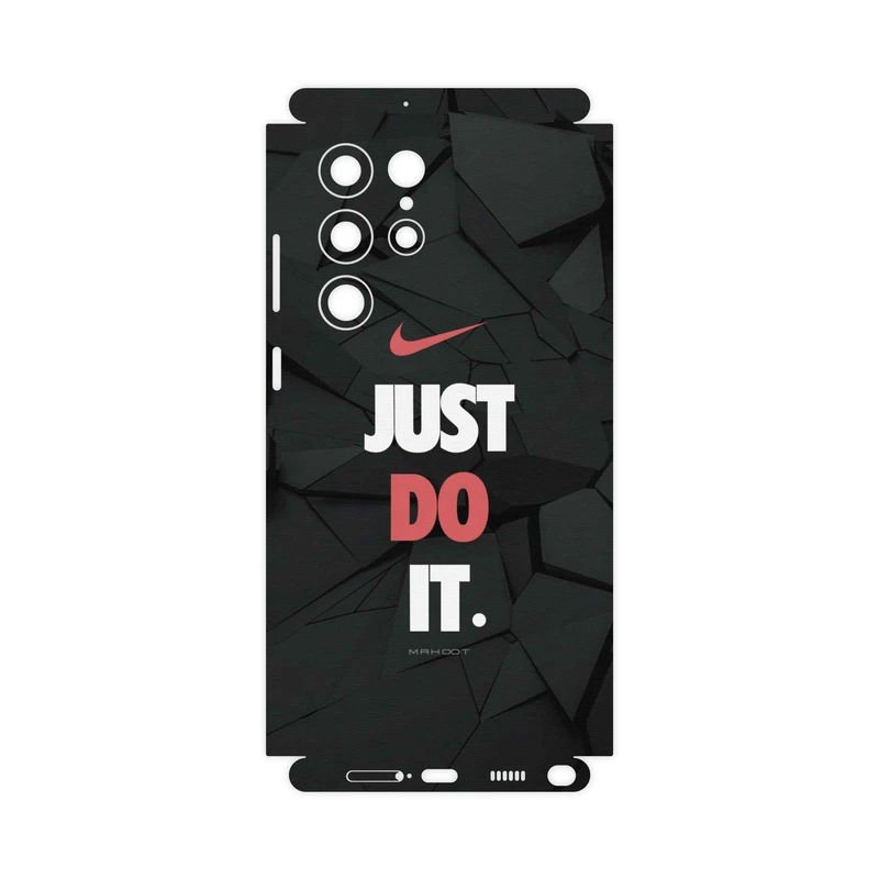 برچسب پوششی ماهوت مدل NIKE-Logo-FullSkin مناسب برای گوشی موبایل سامسونگ Galaxy S22 Ultra 5G