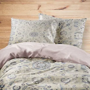 سرویس روتختی مدوپد طرح فرش کاشان مدل C-Kashan03 یک نفره 4 تکه