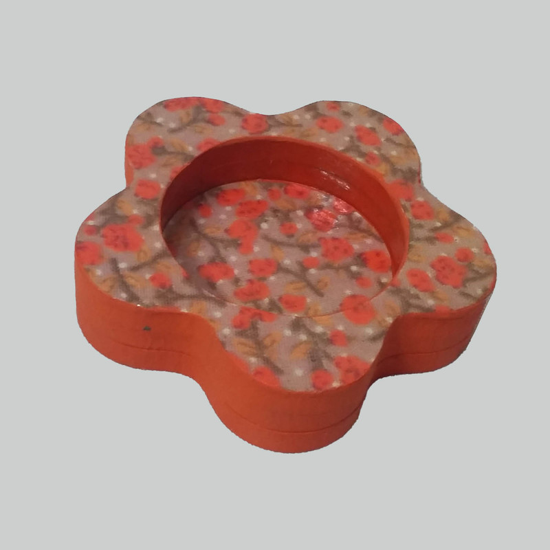 جاشمعی طرح گل کد F