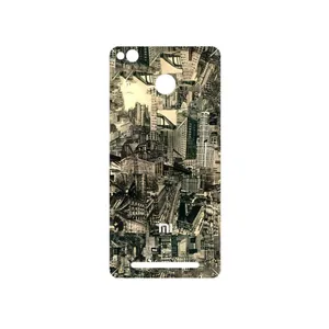 MAHOOT Collage of Skyscraper Cover Sticker for Xiaomi Redmi 3 Pro