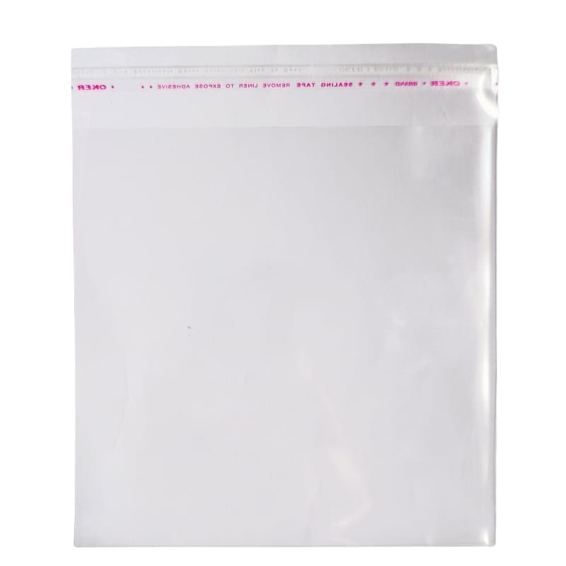 سلفون بسته بندی مدل لبه چسب دار 40x30 بسته 50 عددی