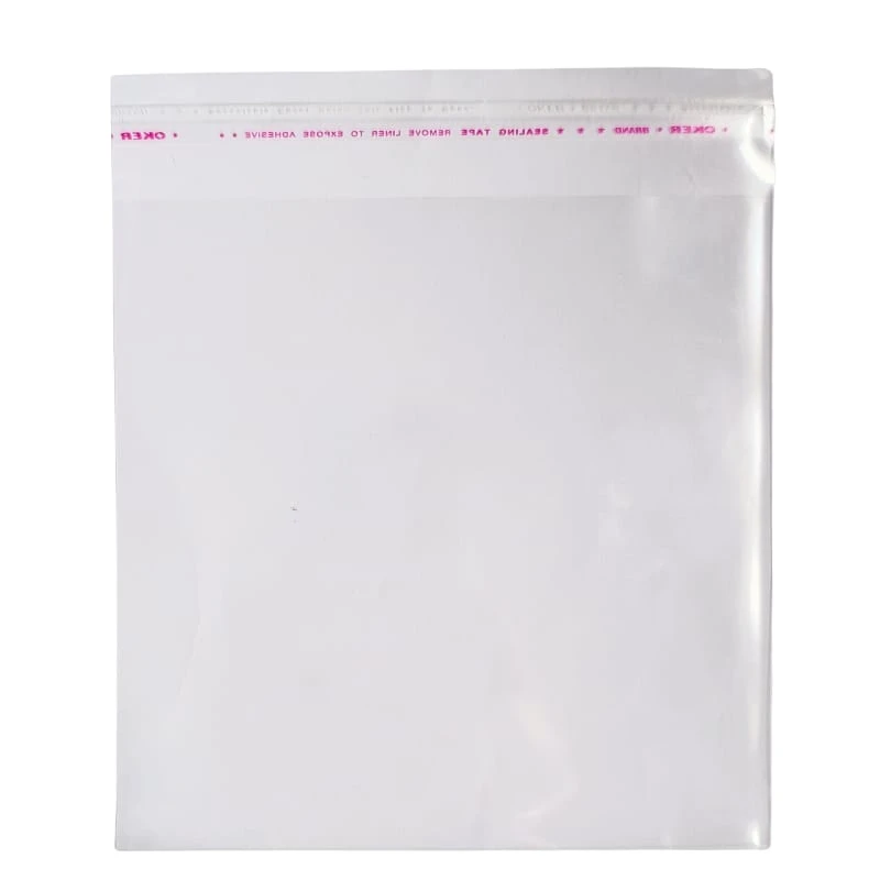 سلفون بسته بندی مدل لبه چسبدار 25*18 بسته 100 عددی