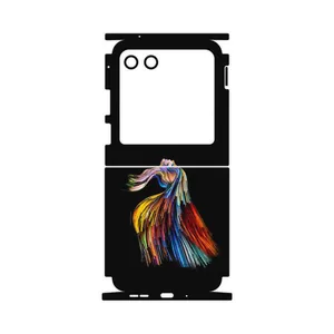 MAHOOT Rainbow Hair Digital Art-FullSkin Cover Sticker for Motorola Razr 40 Ultra