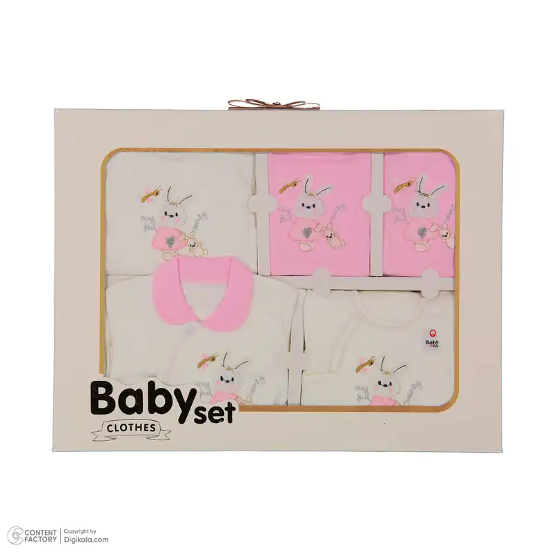 ست 17 تکه لباس نوزادی مدل پانی