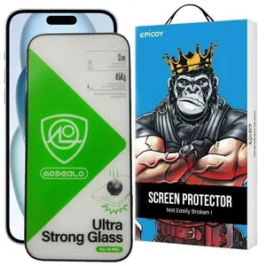 Epicoy Ultra Strong Glass Screen Protector For Apple iPhone 16/15/14 Pro