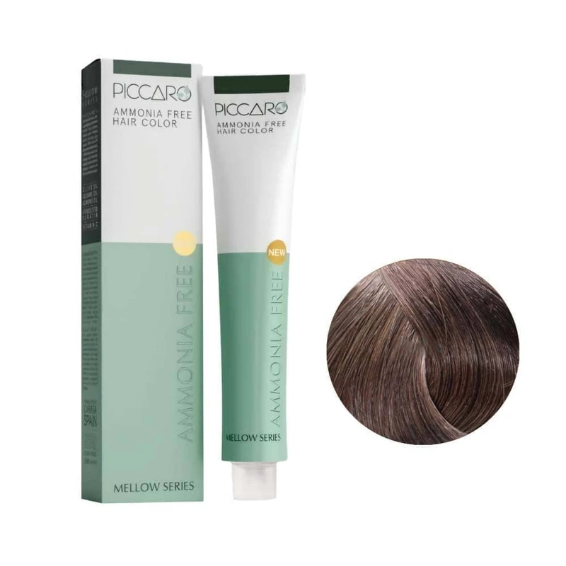 رنگ مو پیکارو شماره 6.1 حجم 100 میلی لیتر رنگ بلوند خاکستری تیره