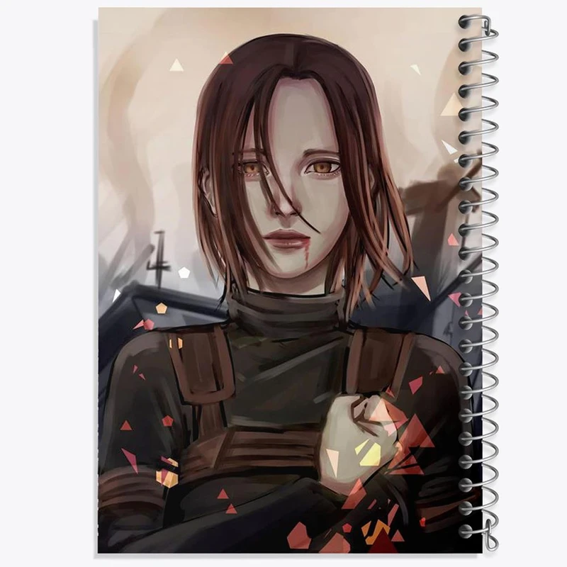 دفتر مشق 100 برگ خندالو طرح ساشا انیمه اتک آن تایتان Attack on Titan کد 18536
