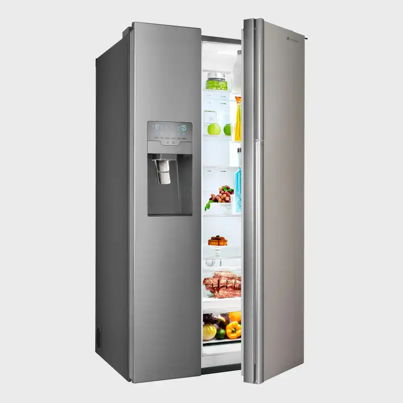 یخچال و فریزر ساید بای ساید 35 فوت اسنوا مدل SN8-3350SS