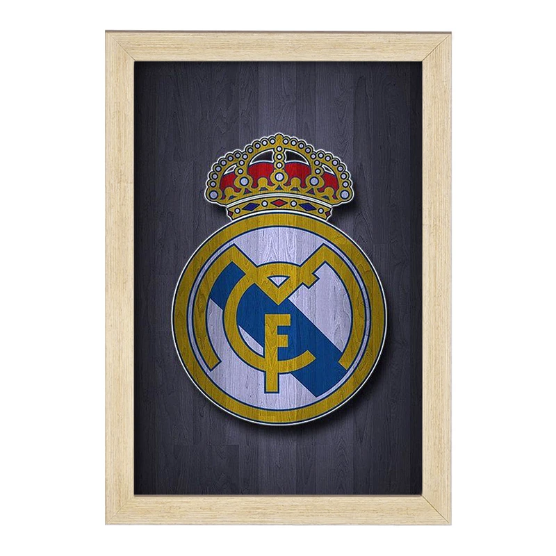 تابلو خندالو مدل باشگاه رئال مادرید Real Madrid  کد 1973