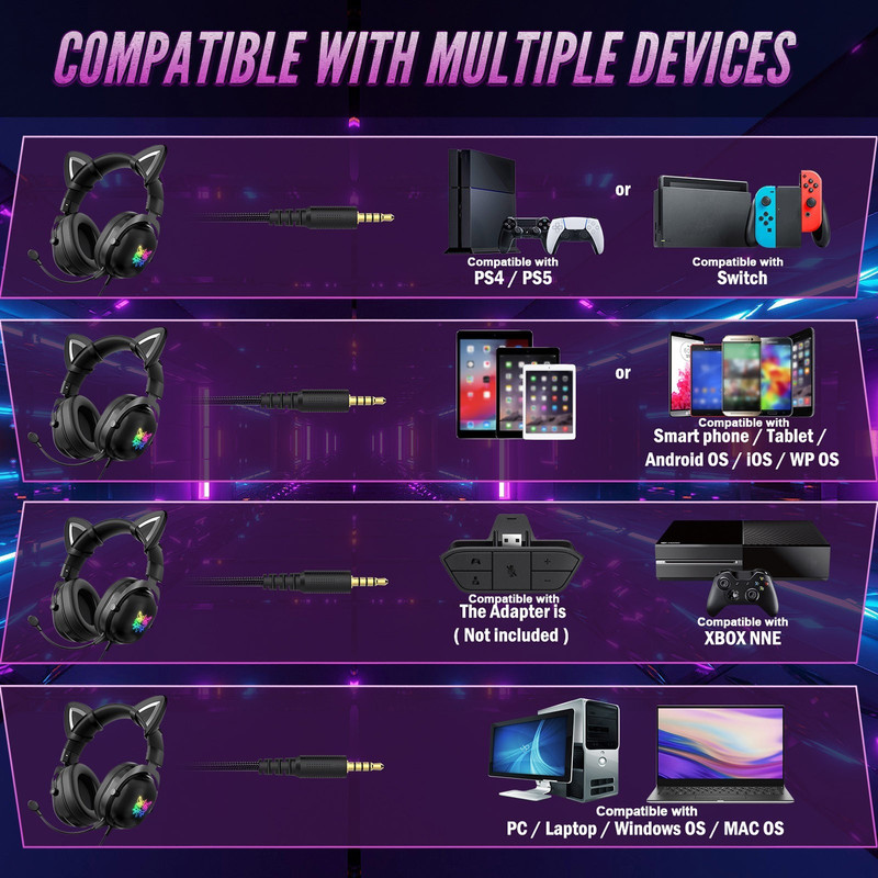هدست مخصوص بازی اونیکوما مدل x11W 2