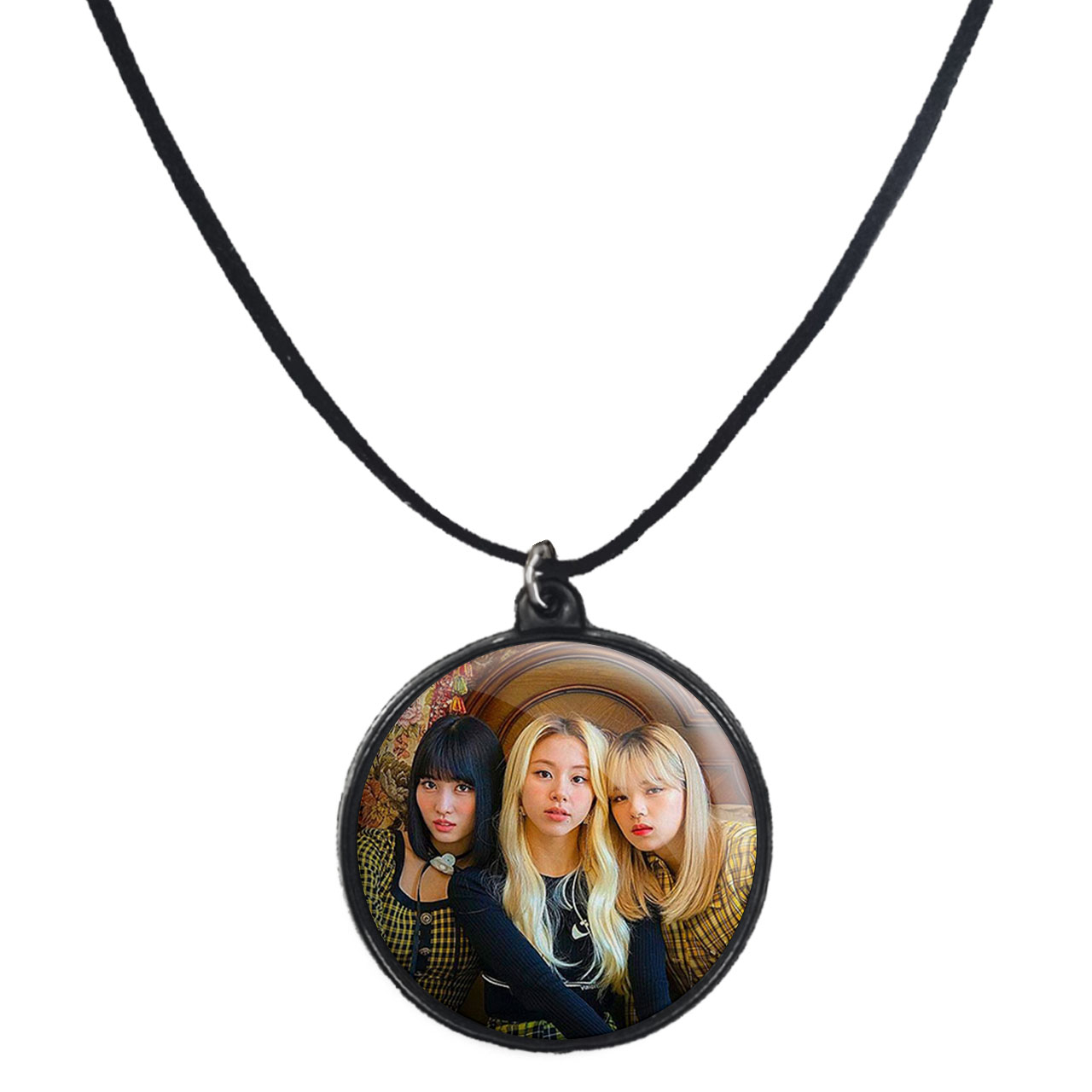 گردنبند پرمانه طرح تو ایس کد pmb.18270 مدل دو طرفه