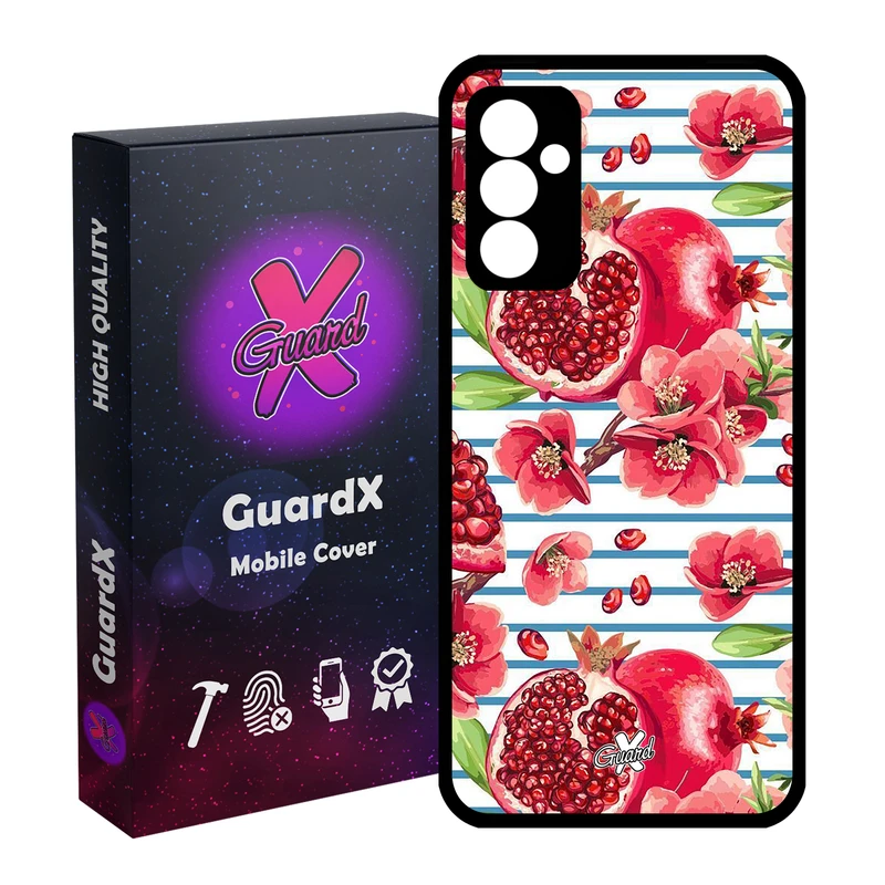 کاور گارد ایکس طرح انار مدل Glass10396 مناسب برای گوشی موبایل سامسونگ Galaxy A14 / A14 5G