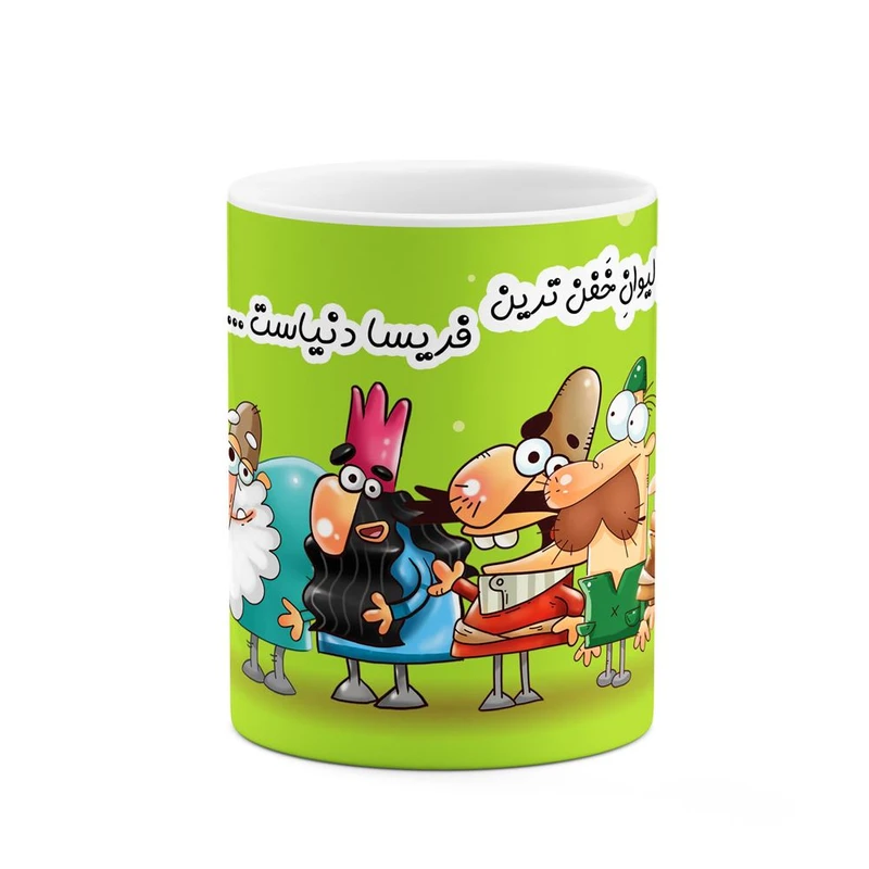 ماگ کاکتی طرح لیوان فریسا مدل دیرین دیرین کد mgh60312