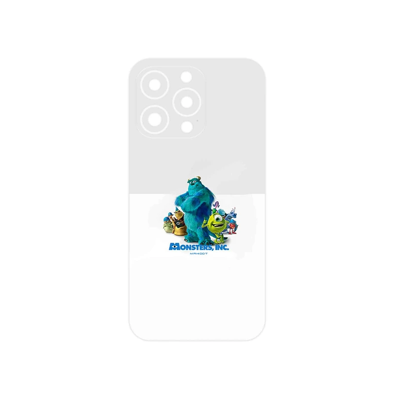 برچسب پوششی ماهوت مدل Monsters Inc مناسب برای گوشی موبایل اپل iphone 13 Pro