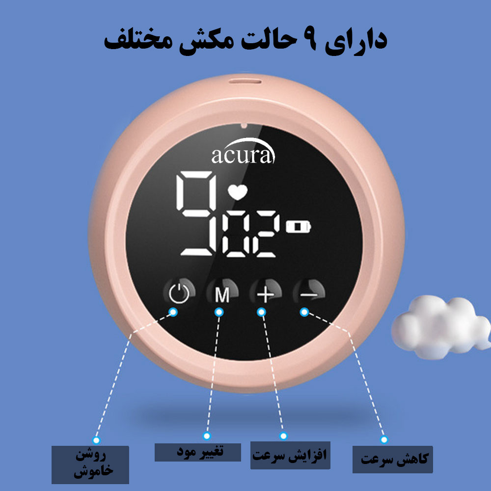 شیر دوش برقی آکورا مدل AC-3020 مجموعه دو عددی