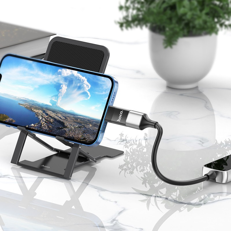 خرید و قیمت مبدل OTG لایتنینگ به USB هوکو مدل UA17