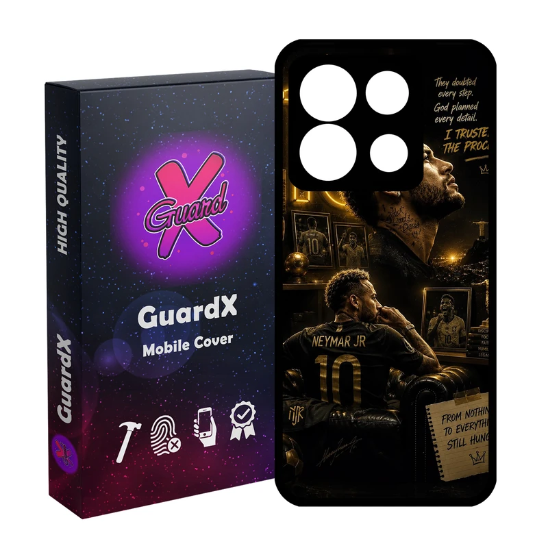 کاور گارد ایکس طرح Neymar مدل 11088 مناسب برای گوشی موبایل شیائومی Poco X6 5G / Note 13 Pro 5G