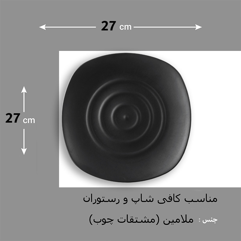 بشقاب غذاخوری لرد مدل PS28025