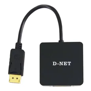 مبدل Display Port به HDMI/VGA/DVI دی نت مدل DP-DVH