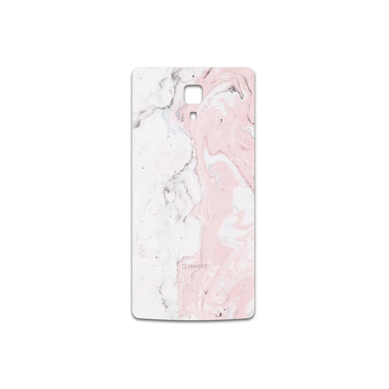 برچسب پوششی ماهوت مدل Blanco-Pink-Marble مناسب برای گوشی موبایل شیائومی Mi 4