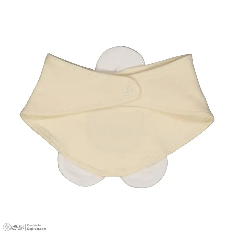 ست 3 تکه لباس نوزادی ایندیگو مدل 5018 رنگ کرم