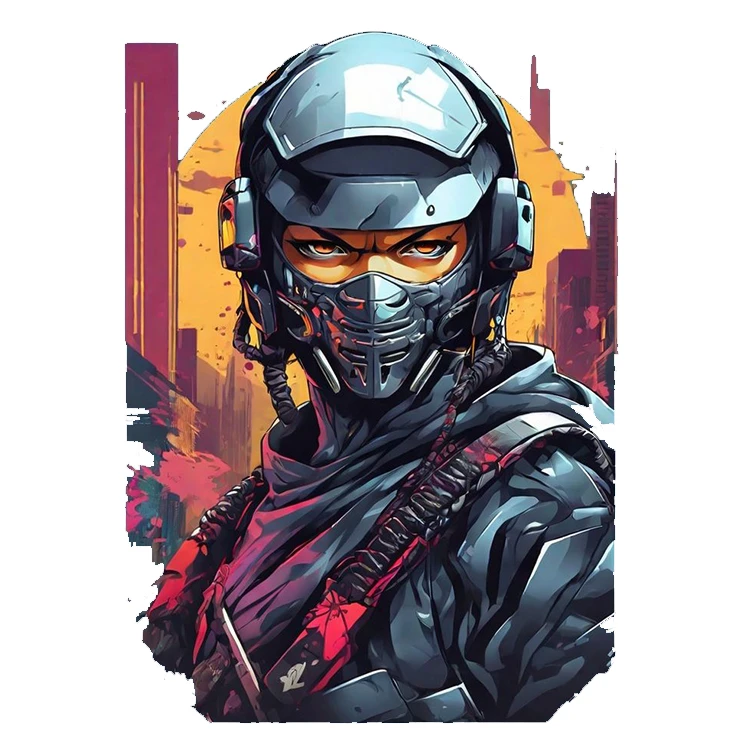 استیکر پارچه و لباس پاد آفرین مدل گیم کالاف دیوتی کد 4239