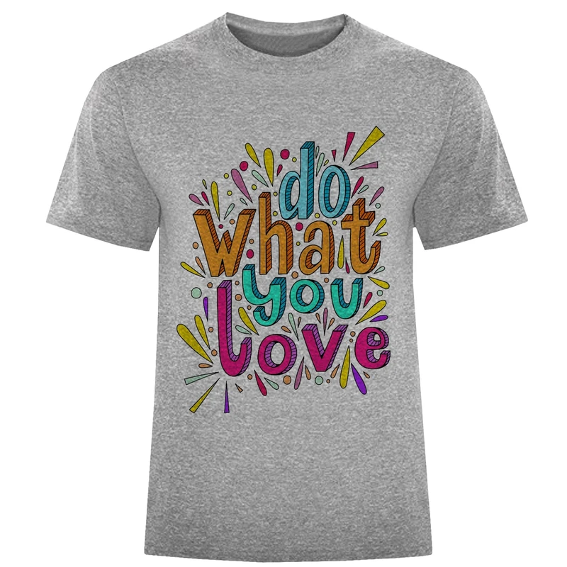 تی شرت آستین کوتاه مردانه مدل تایپوگرافی F1251