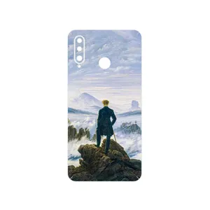 MAHOOT Wanderer above the Sea of Fog Cover Sticker for Huawei P30 Lite 48 MP Camera