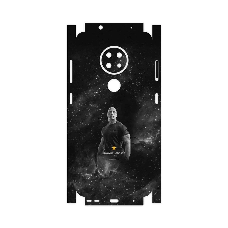 برچسب پوششی ماهوت مدل Dwayne Johnson-FullSkin مناسب برای گوشی موبایل نوکیا 6.2