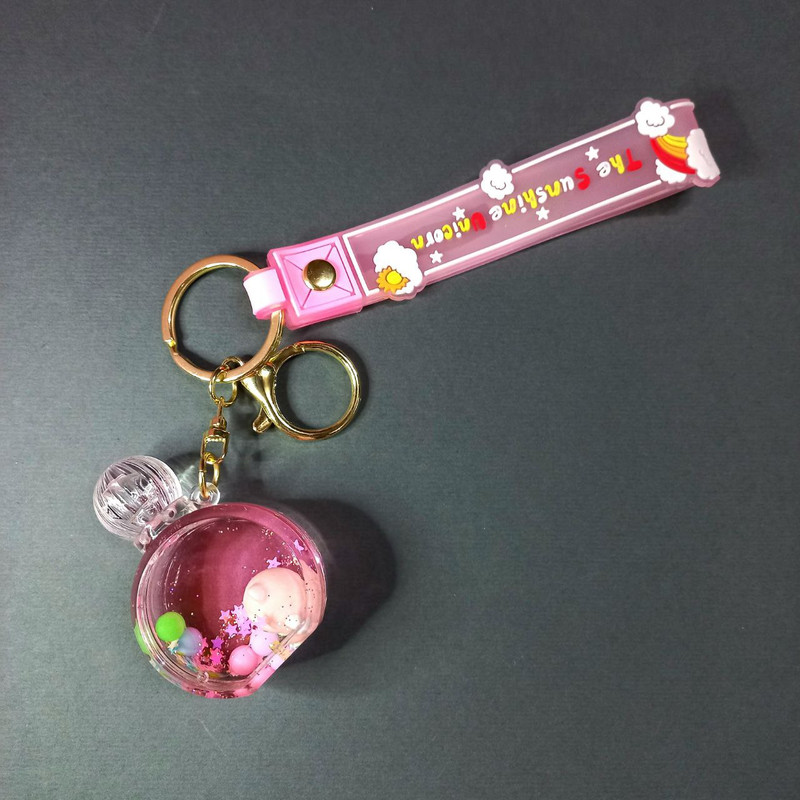 جاکلیدی دخترانه مدل آکواریومی طرح شیشه عطر جاکلیدی دخترانه مدل آکواریومی طرح شیشه عطر