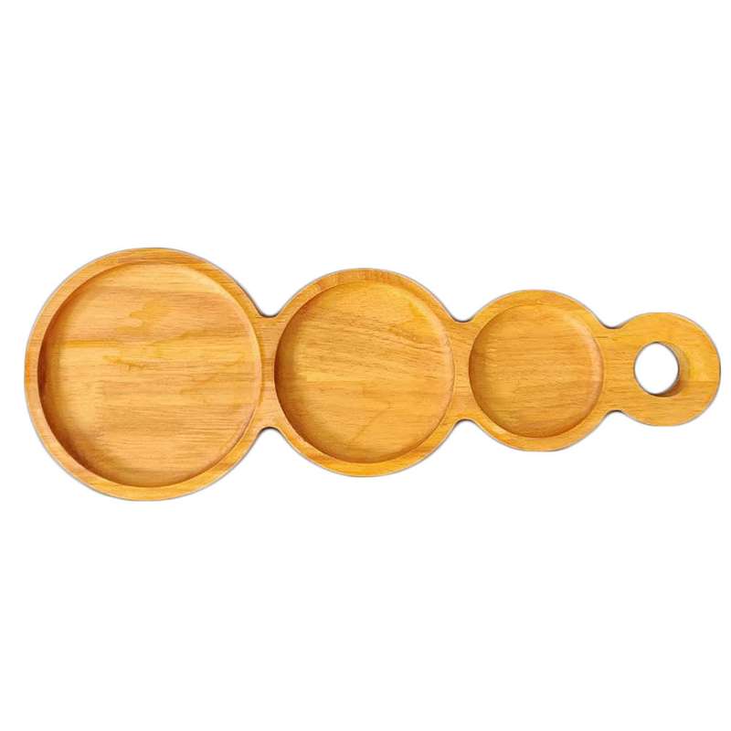 تخته سرو چوبی مدل گرد کد 034